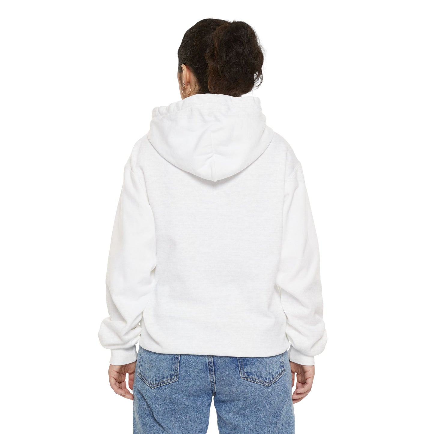 Adventure Awaits Hoodie - Unisex Garment-Dyed with Mountain Design