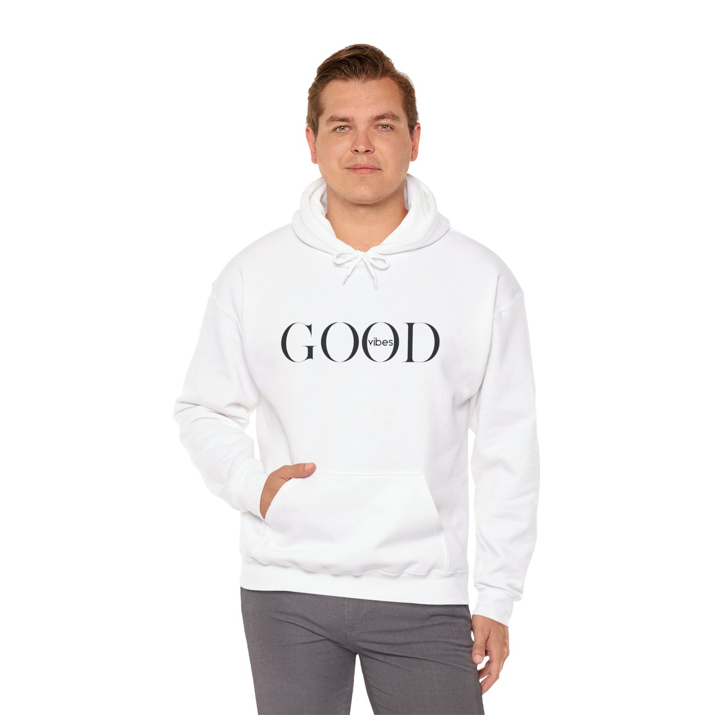 Good Vibes Unisex Heavy Blend™ Hooded Sweatshirt